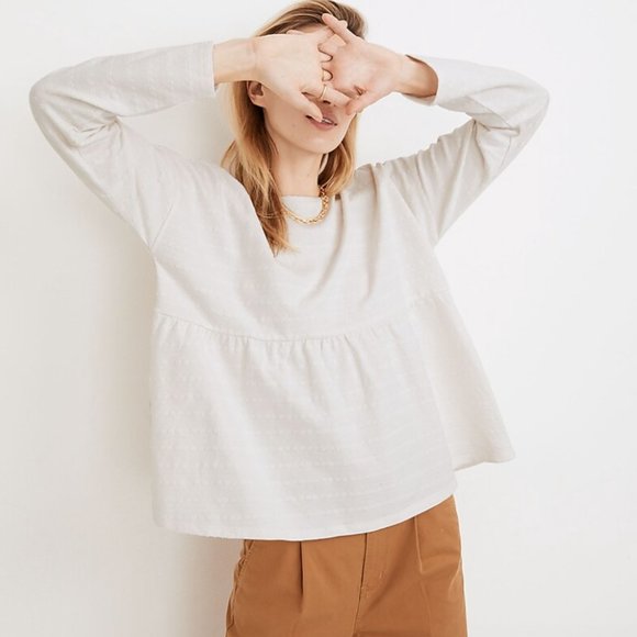 Madewell Tops - Madewell || Jacquard Babydoll Top